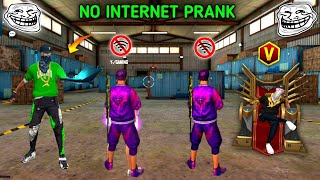 No Internet Prank With Worldchat Random Player 🤧 लेकिन ये Kya 😭 गलत हुआ मेरे साथ  Garena Free Fire🔥 [upl. by Enerod139]