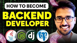 How to Become a Backend Developer  Fastest Way to Learn Backend  Complete Roadmap To Get a JOB [upl. by Curt]