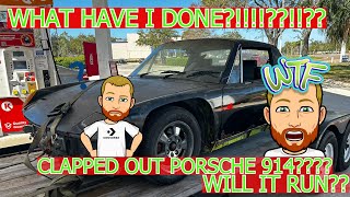 JUNKYARD PORSCHE 914WILL IT RUN [upl. by Siravaj966]