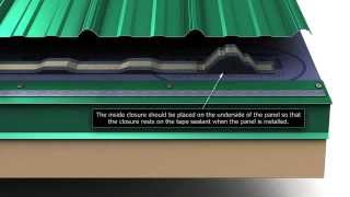 How to install Unions MasterRib metal roofing panels [upl. by Irb]