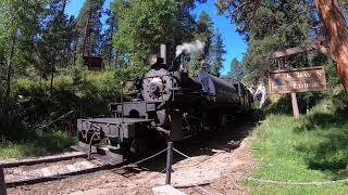 1880 Train in Keystone South Dakota [upl. by Carbo]