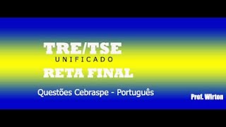 Questão cespecebraspe  Anáfora e compreensão textual [upl. by Rraval]