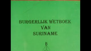 Regionieuws TV Suriname  Nieuw Burgerlijk Wetboek zonder brede steun  Te weinig plaatsen op school [upl. by Nodanrb]