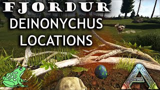 Fjordur Deinonychus Location  Where to Find Deinonychus eggs and nests [upl. by Melisent]