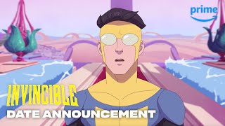 Invincible  Season 2 Part 2 Date Announcement  Prime Video [upl. by Nancie70]