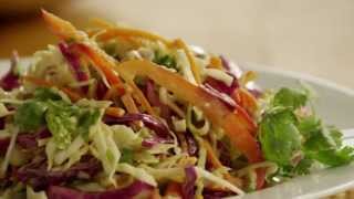 How to Make AsianStyle Coleslaw  Salad Recipes  Allrecipescom [upl. by Arta]