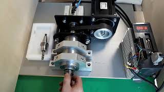 Spindle ISO25 Pneumatic Tool Change [upl. by Thurman]