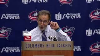 Post game John Tortorella 112918 [upl. by Amaleta]