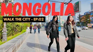 MONGOLIA Ulaanbaatar  Walk The City  EP02 [upl. by Granlund]