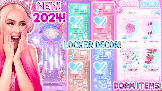 NEW 2024 VALENTINES UPDATE IS OUT NEW CASTLE HEART  NEW VDAY DORM ITEMS Roblox Royale High [upl. by Socin717]