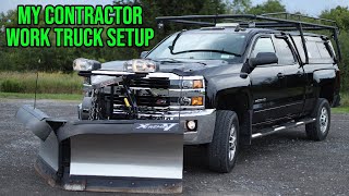 My Contractor Work Truck Setup 2016 Chevy Silverado 2500HD [upl. by Uda]