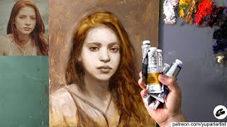 Oil Painting Flesh Tones LIVE  Alkyd Colors  Virtual Painting Session [upl. by Cooley]