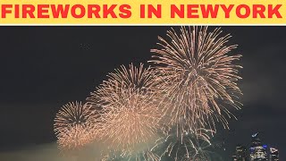 Fireworks in Newyork  Macys Fireworks 2024  Happy 4th of July🇺🇸 Celebration [upl. by Lowe]