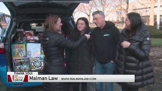 Malman Law at Morning News Toy Drive 2023 [upl. by Aeet]