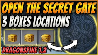 FIND amp OPEN THE SECRET DRAGONSPINE DOOR  Lux Chest  Tablet  ALL 3 Box Locations  Genshin Impact [upl. by Aillicirp]