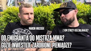 Marcin Wrzosek o podejściu do FAME MMA emigracji oraz nadchodzących walkach [upl. by Ahsitul]