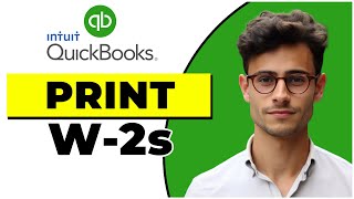 How to Print W 2s in Quickbooks Online Payroll [upl. by Aled]