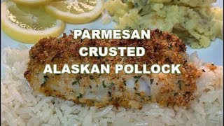 PARMESAN CRUSTED ALASKAN POLLOCK  RICHARD IN THE KITCHEN [upl. by Doloritas]