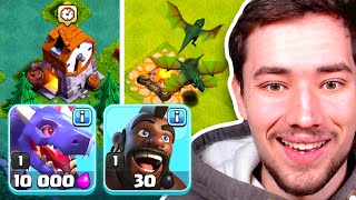 DRACHEN HOGS  UHRENTURM FREISCHALTEN 😍 Clash of Clans Free2Play [upl. by Eannyl]