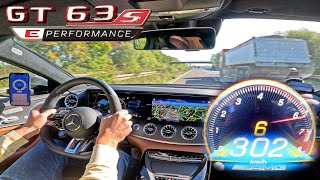 2024 MercedesAMG GT 63 SE with 843HP has BMW M5s for breakfast [upl. by Eynobe511]