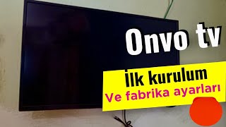 Onvo tv kurulum kanal arama [upl. by Oster]