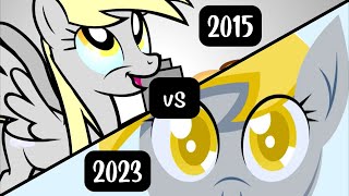 Derpys Ad ✦ 8 Year Comparison ✦ 2015  2023 [upl. by Ettesoj696]