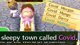 Dreaming Of Towns Named COVID Cause the Internet is Over for New Leaf  Visiting Tortimers Island [upl. by Alyos]