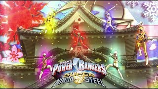 Power Rangers Super Ninja Steel 16 Ranger Morph Extended Roll Call [upl. by Anuahs861]