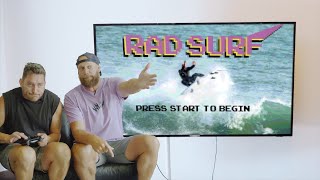 Playing The New Surfing Video Game [upl. by Leeda]