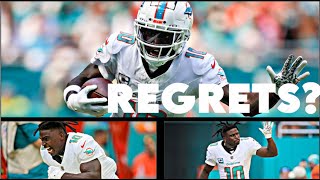 Does Tyreek Hill Regret Coming To The Miami Dolphins [upl. by Akitan869]