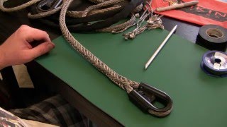 Dyneema Eye Splice Demonstration [upl. by Phelgen]