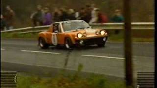 Porsche 914 Rally Racing Bjorn Waldegard [upl. by Kcirtapnaes281]