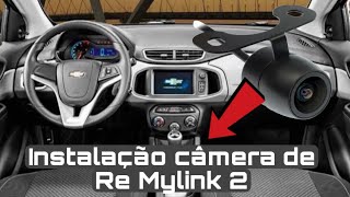 Instalação camera de ré Mylink 2 onixprisma [upl. by Arbe]