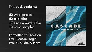 Cascade  Vital Ambient Presets Demo [upl. by Standush]