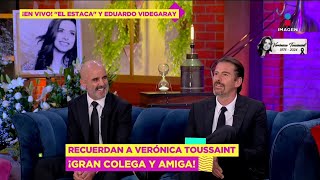 En vivo Eduardo Videgaray y El Estaca en el foro para despedirse de Verónica Toussaint [upl. by Aynam]