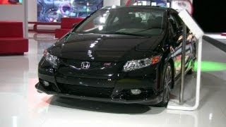 2012 Honda Civic SI HFP Exterior and Interior at 2012 Montreal Auto Show [upl. by Rawlinson]