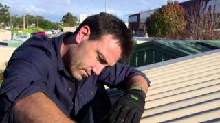 HowTo  Installing Gutter Guard with Stratco [upl. by Aspia196]