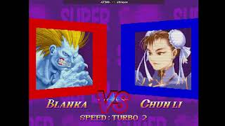 à voir 2x Super Street Fighter 2 X  09102024  Free Play  Blanka VS YoX Chunli [upl. by Nallid]