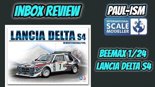 Beemax 124 Lancia Delta S4 InBox Review [upl. by Heurlin]