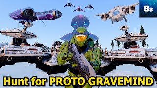 Master Chief vs Covenant vs FLOOD  Hunt for PROTO GRAVEMIND P1  1st MEU Halo Arma 3 [upl. by Tia816]