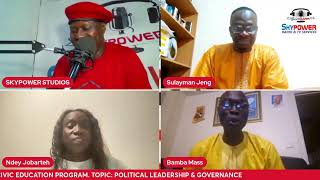 POLITICAL LEADERSHIP amp GOVERNANCE [upl. by Cogan]