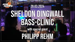 Sheldon Dingwall Bass Clinic Tour Europe 2024  with Special Guest Philipp Rehm [upl. by Bruns968]