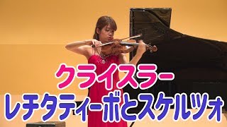 クライスラー レチタティーヴォとスケルツォ Fritz Kreisler Recitativo and Scherzo Op 6 [upl. by Araic]