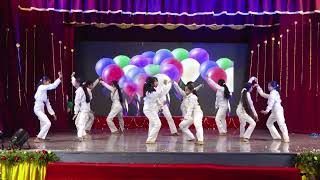 ISRO DANCE  COSMIC CELEBRATIONS PERFORMANCE BY ST ANTHONY GIRLS HIGH SCHOOL [upl. by Eetnom]