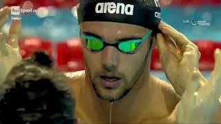 THOMAS CECCON ESC Otopeni 2023 100 IM semifinal DSQ [upl. by Fem]