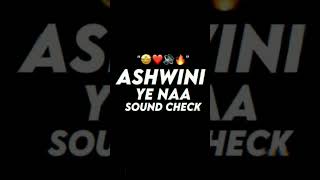 ASHWINI YE NAA SOUND CHECK viwes djsong djalok soundlovers live djviral omkar72sound [upl. by Uhayile690]