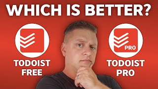 Todoist Pro vs Free  Which is Best in 2024 [upl. by Tedric597]