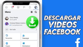 Como descargar VIDEOS de FACEBOOK en mi CELULAR sin APLICACIONES Y CON APLICACIONES [upl. by Henebry62]