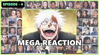 quotGojo vs Tojiquot  Jujutsu Kaisen Season 2 Episode 4 Reaction Mashup  呪術廻戦 [upl. by Annay]