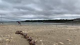 TimeLapse dellimpressionante alta marea sulla spiaggia di Cancale BretagnaFrancia [upl. by Shawna165]